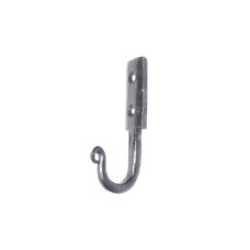 IRON J HOOK WITH 2 HOLES SMALL